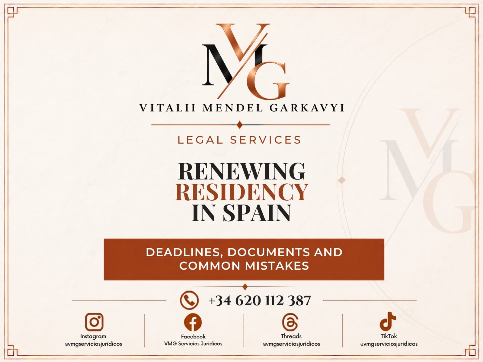 Residence Permit Renewal in Spain in 2026: Deadlines, Documents and Common Mistakes