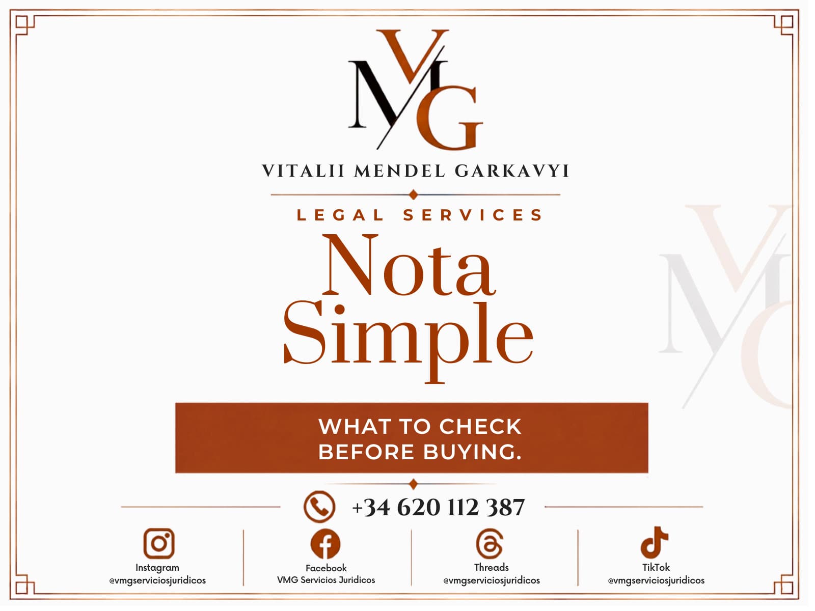 Nota Simple in Spain: what to check before buying a property