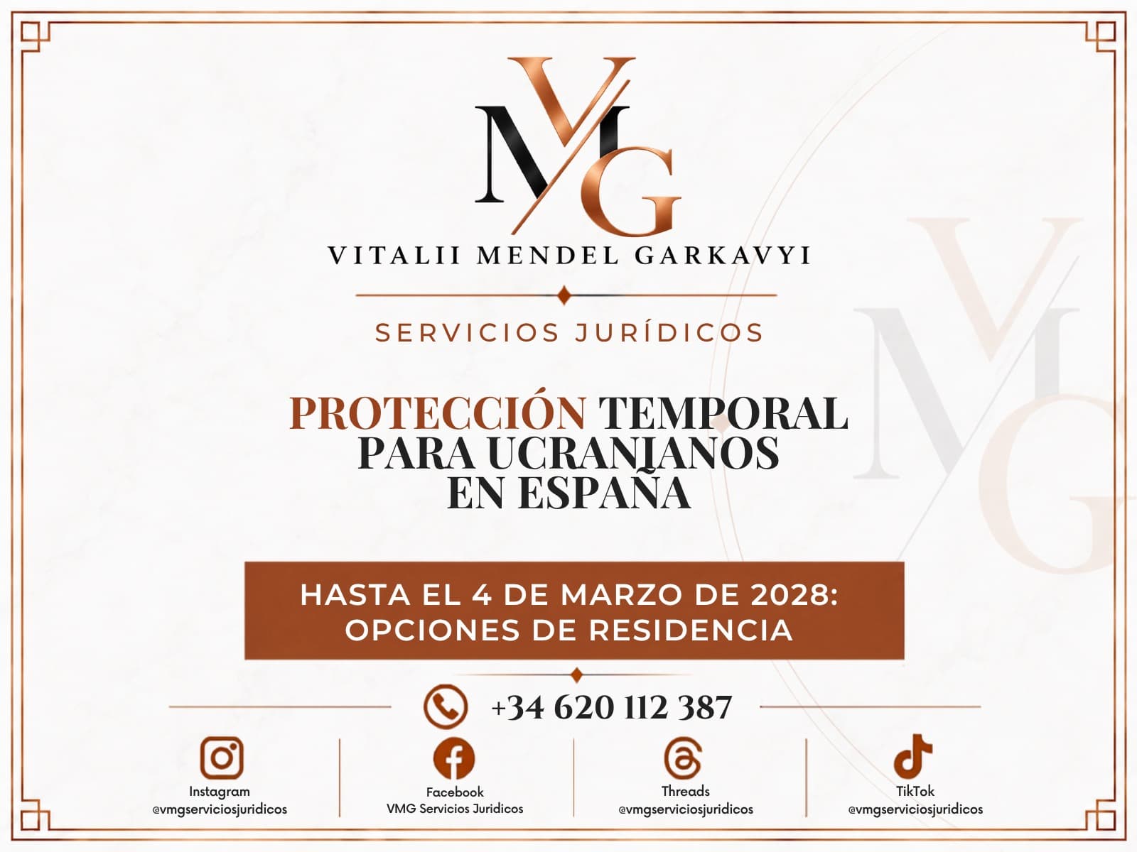 Protección temporal para ucranianos en España hasta el 4 de marzo de 2028 y opciones de residencia
